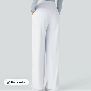 Halara Flex High Waisted Pants, petite size medium, white